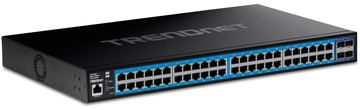 TRENDnet TEG-3524S 52 Port Switch Gigabit Web Smart mit 10G SFP+ Slots - Switch - 1 Gbps von LumaTech
