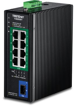 TRENDnet TI-BG5091 - Version v1.0R - Switch - industriell - 8 x 10/100/1000/2.5G (PoE++) von LumaTech