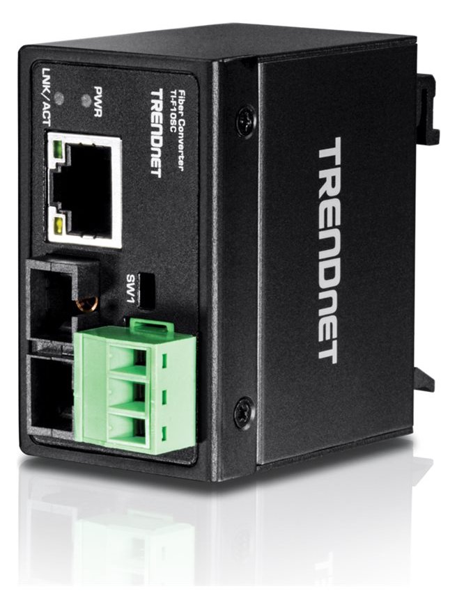 TRENDnet TI-F10SC - Medienkonverter - 100Mb LAN