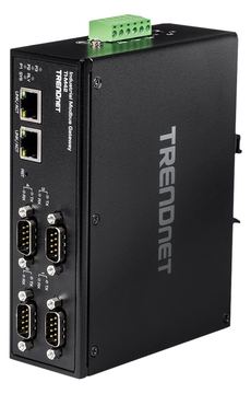 TRENDnet TI-M42 - Gateway - industriell - 4 Anschlüsse von LumaTech