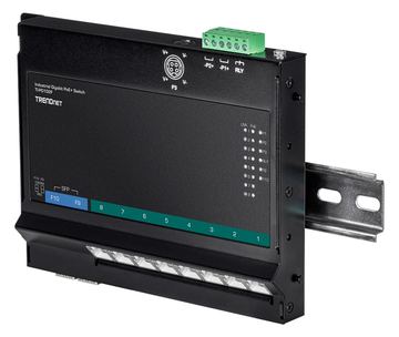 TRENDnet TI-PG102F - Industrial - Switch - 8 x 10/100/1000 (PoE+) von LumaTech