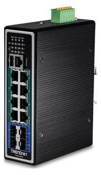 TRENDnet TI-PG1284I - Switch - L2+ - managed - 8 x 10/100/1000 (PoE+) von LumaTech