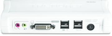 TRENDnet TK 204UK - KVM-/Audio-Switch - 2 x KVM/Audio von LumaTech