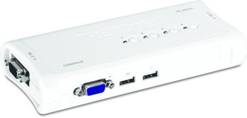 TRENDnet TK 407K - KVM-Switch - 4 x KVM port(s) von LumaTech
