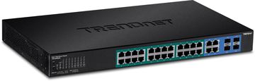 TRENDnet TPE 5028WS - Switch - Smart - 24 x 10/100/1000 (PoE+) von LumaTech