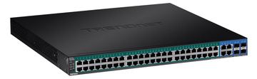 TRENDnet TPE 5240WS - Switch - Smart - 48 x 10/100/1000 (PoE+) von LumaTech