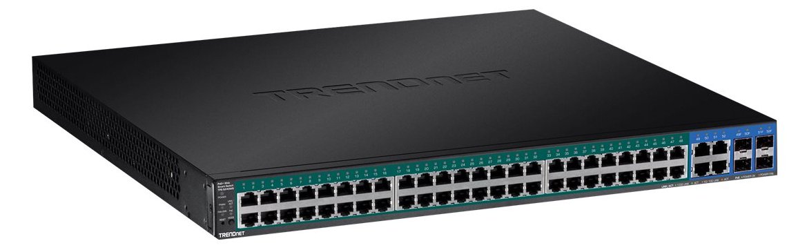 TRENDnet TPE 5240WS - Switch - Smart - 48 x 10/100/1000 (PoE+)