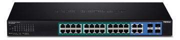 TRENDnet TPE TPE-2840WS 28-Port Gigabit Web Smart PoE+ Switch - Switch - managed - 4 x 10/100/1000 (PoE+) von LumaTech