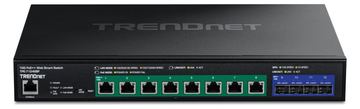 TRENDnet TPE-7124SBF - Version v1.0R - Switch - Smart - 8 x 10 Gigabit Ethernet + 4 x 10 Gigabit SFP+ - PoE++ (720 W) von LumaTech