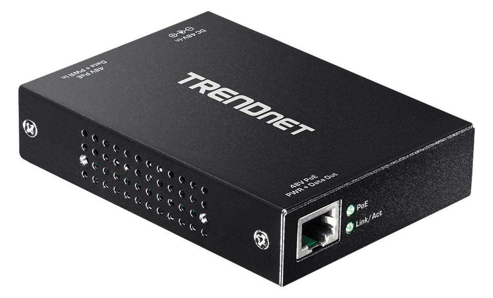 TRENDnet TPE-E100 - Repeater - GigE - 10Base-T, 100Base-TX, 1000Base-T