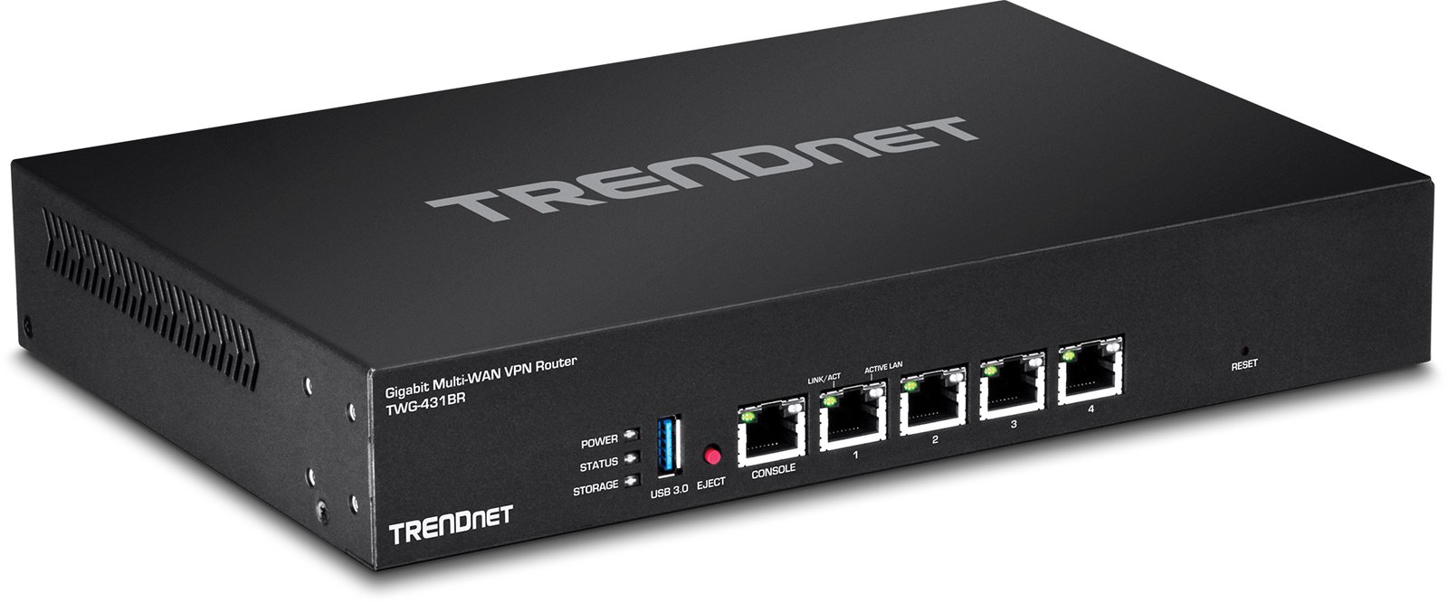 TRENDnet TWG-431BR - Router - GigE - WAN-Ports: 3