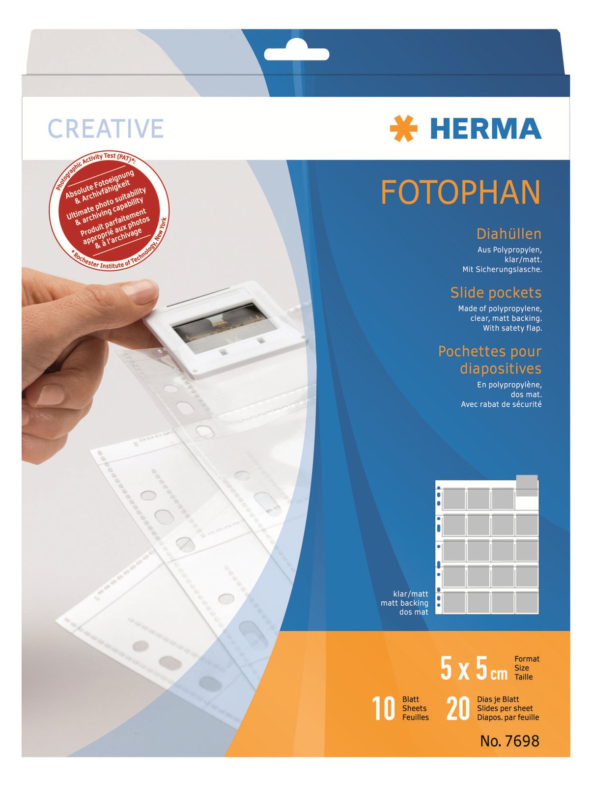 HERMA Fotophan - Hülle x 10