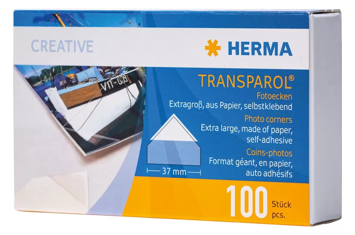 HERMA Transparol - Schutzecken x 100