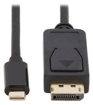 Tripp USB C to DisplayPort Adapter Cable Bi-Directional 4K HDR M/M 3ft - DisplayPort-Kabel - 24 pin USB-C (M) von LumaTech