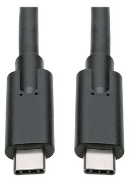 Tripp USB Type C to USB C Cable USB 3.1 5A Rating 100W 5 Gbps Thunderbolt 3 Compatible M/M 6ft - USB-Kabel - 24 pin USB von LumaTech