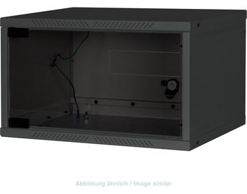 TRITON 19 Box 4HU RAL 9005 black - 4U - 25 kg - Schwarz von LumaTech