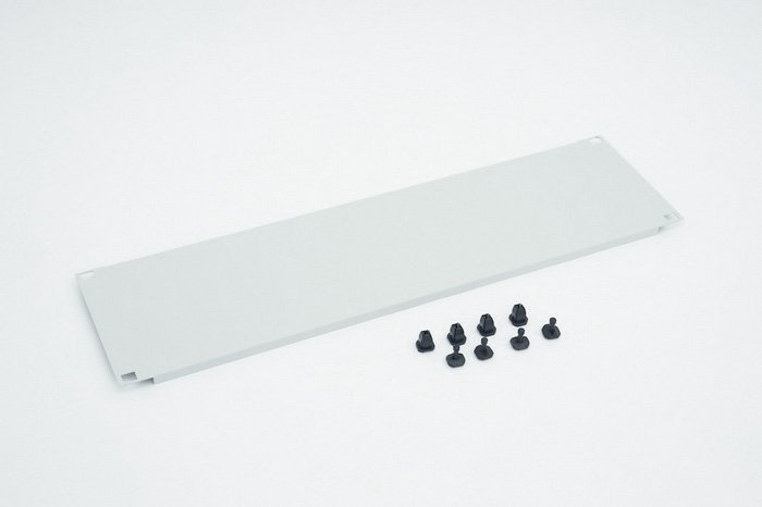 TRITON Rack - Leerkonsole - Grau, RAL 7035 - 2U - 48.3 cm (19)