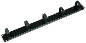 TRITON Rack-Kabelmanagementring (horizontal) - RAL 9005 - 1U - 48.3 cm (19) von LumaTech
