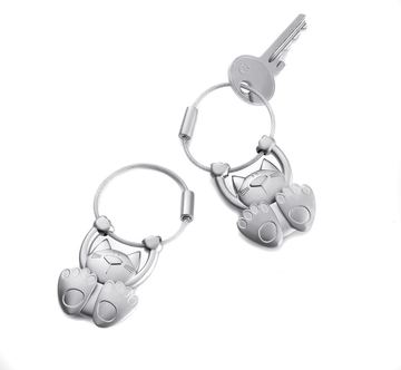 Troika KR10-20-MA - Schlüsselanhänger - Silber - Aluminium-Guss - Abbildung - 46 mm - 11 mm