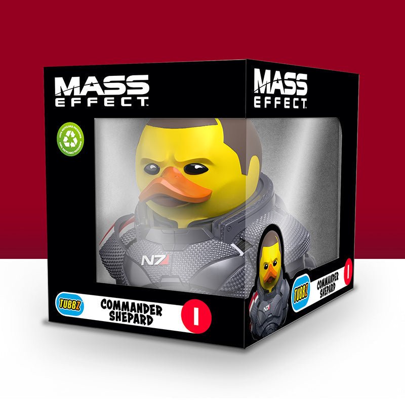 TUBBZ Sammelente - Mass Effekt Commander Shepard in Box 9cm