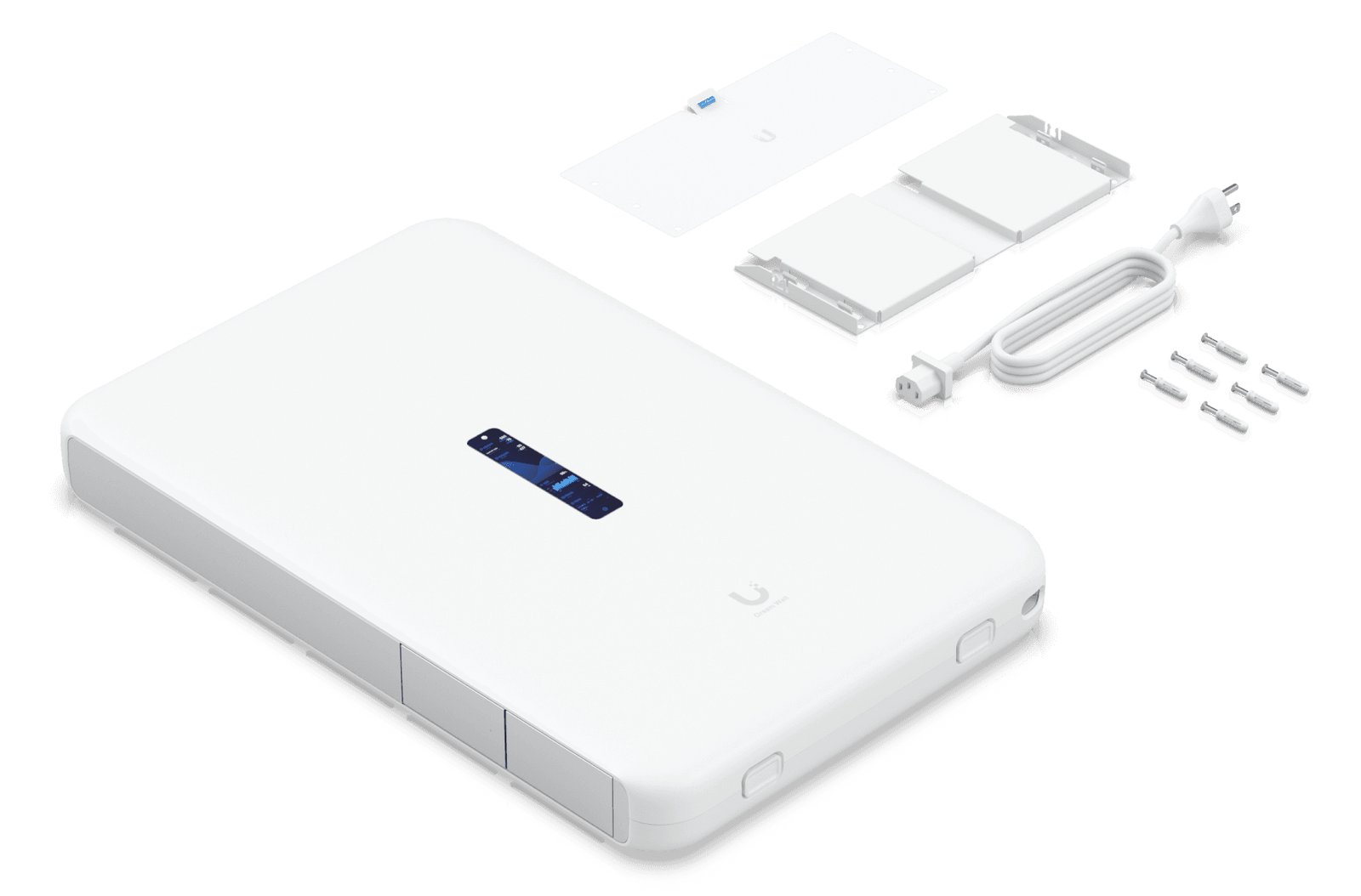 UbiQuiti Dream Wall - Weiß - Metall - Wandmontage - Leistung - Ja - CE - FCC - IC - Intern