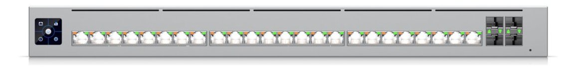 Ubiquiti UniFi Enterprise Campus 48 PoE (2150 W) - Switch - L3 - 16 x 2.5GBase-T/32 x 10Gb Ethernet/4 x 25 Gigabit SFP28