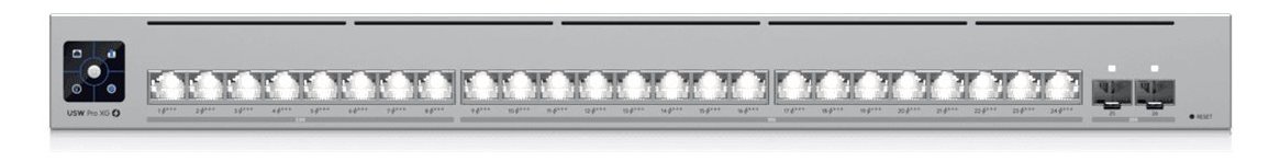Ubiquiti UniFi Switch Pro XG 24 PoE - Switch - L3 - managed - 8 x 10/100/1000/2.5GBase-T (PoE++)