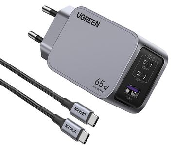 Ugreen Nexode Pro 65W GaN Charger with USB-C Cable von LumaTech