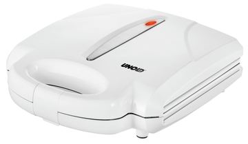 UNOLD 48360 - Waffeleisen - 1.4 kW - Weiß / Edelstahl von LumaTech