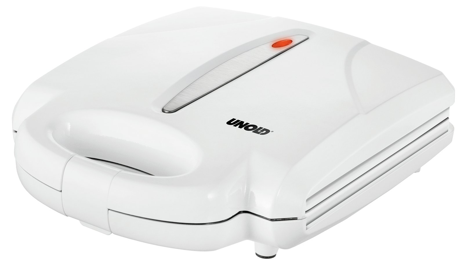 UNOLD 48360 - Waffeleisen - 1.4 kW - Weiß / Edelstahl