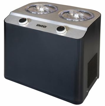 UNOLD Eismaschine Doppio nero 48835 von LumaTech