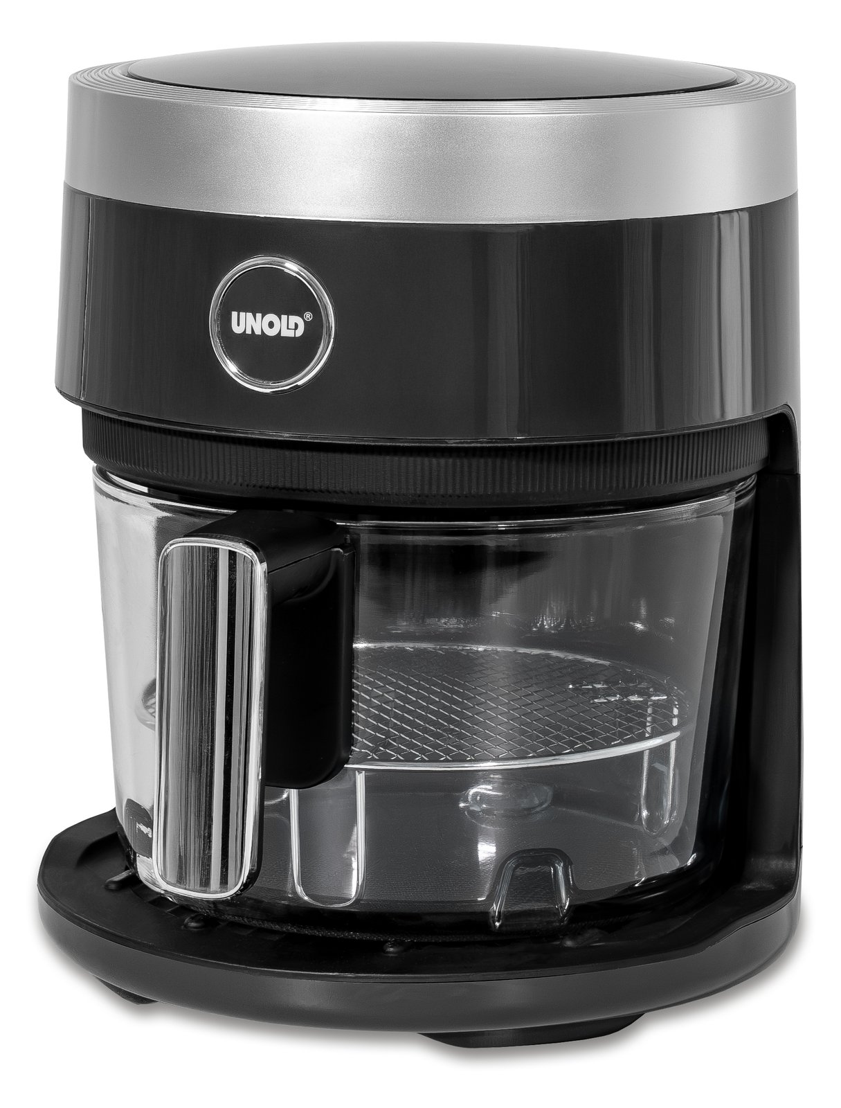 UNOLD Heißluftfritteuse GLAS 58695 - Heißluftfritteuse - 3,5 l - 0,8 kg - 65 °C - 200 °C - 60 min