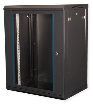 VALUE 19-Zoll Wandgehäuse 600x450mm schwarz Bausatz - Wandgehäuse von LumaTech
