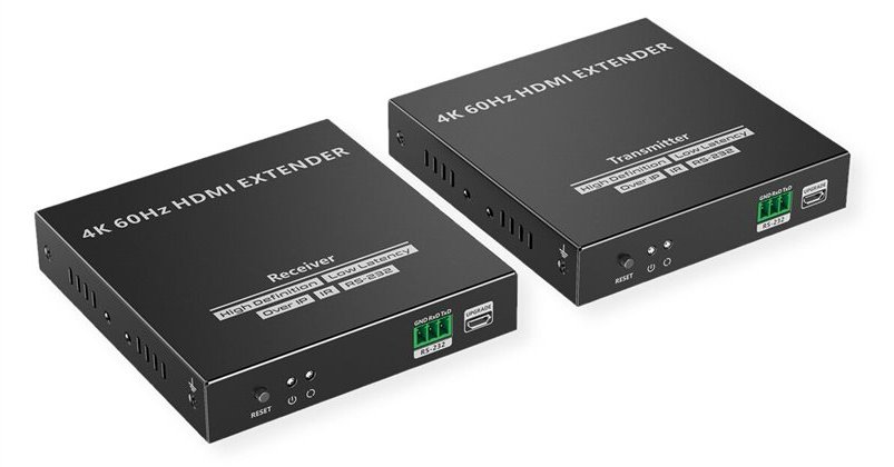 VALUE HDMI-Verlängerung via IP ipcolor 4K60Hz 120m - Digital/Display/Video