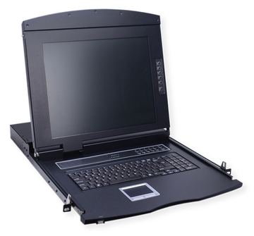 VALUE KVM-Konsole - USB - Deutsch - 43 cm (17) von LumaTech