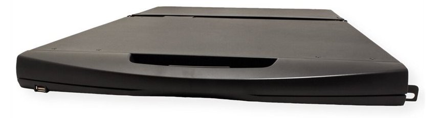 VALUE KVM-Konsole mit KVM-Switch - 8 Anschlüsse - USB - Französisch - 48 cm (19)