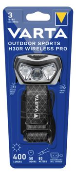 Varta 18650 101 401 - Stirnband-Taschenlampe - Schwarz - Tasten - 2 m - IPX7 - China