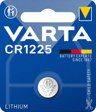 Varta Electronics CR1225 Knopfzelle CR 1225 Lithium 48 mAh 3 V 1 St. - Batterie - Batterie - CR1225 von LumaTech