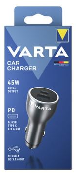Varta Ladegerät 45W Car Charger 1x USB-A USB-C von LumaTech