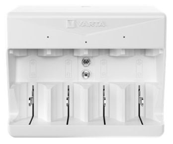 Varta Universal - 4,5 Std. Batterieladegerät - (für 4xAA/AAA/C/D, 1x9V) von LumaTech