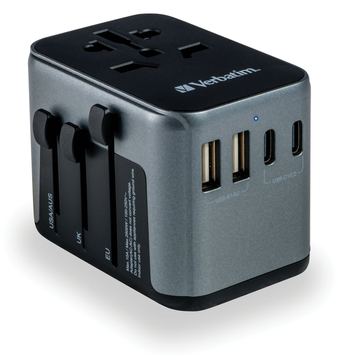Verbatim 49545 - Universal - Universal - Typ A - Typ B - Typ C (Euro-Stecker) - Typ E (FR) - Typ F - Typ G (VK) von LumaTech