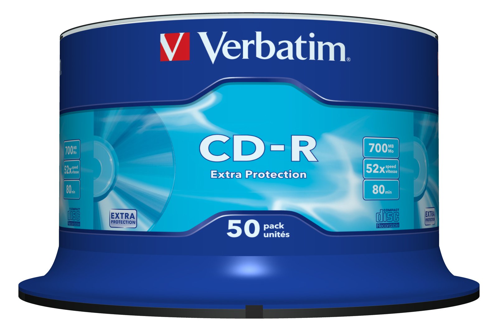 Verbatim 50 x CD-R - 700 MB (80 Min) 52x