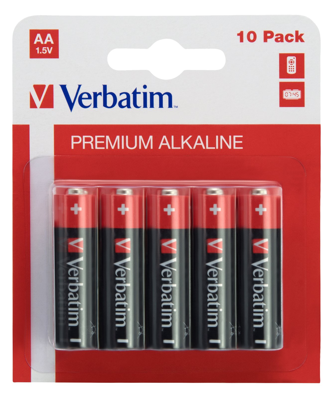 Verbatim Batterie 10 x AA / LR6 - Alkalisch