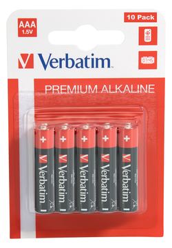 Verbatim Batterie 10 x AAA / LR03 - Alkalisch von LumaTech