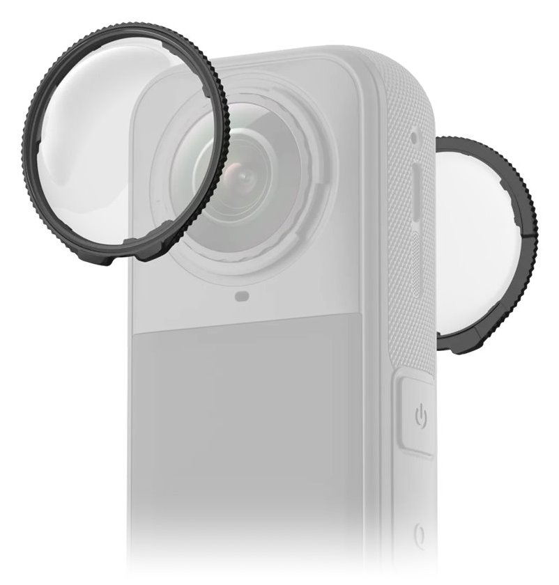Insta360 Objektivschutz für Action-Kamera - Standard (Packung mit 2)