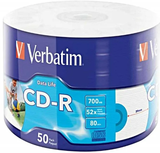 Verbatim DataLife - 50 x CD-R - 700 MB (80 Min) 52x, Ansicht 2