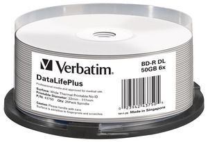 Verbatim DataLifePlus - 25 x BD-R - 50 GB 6x von LumaTech