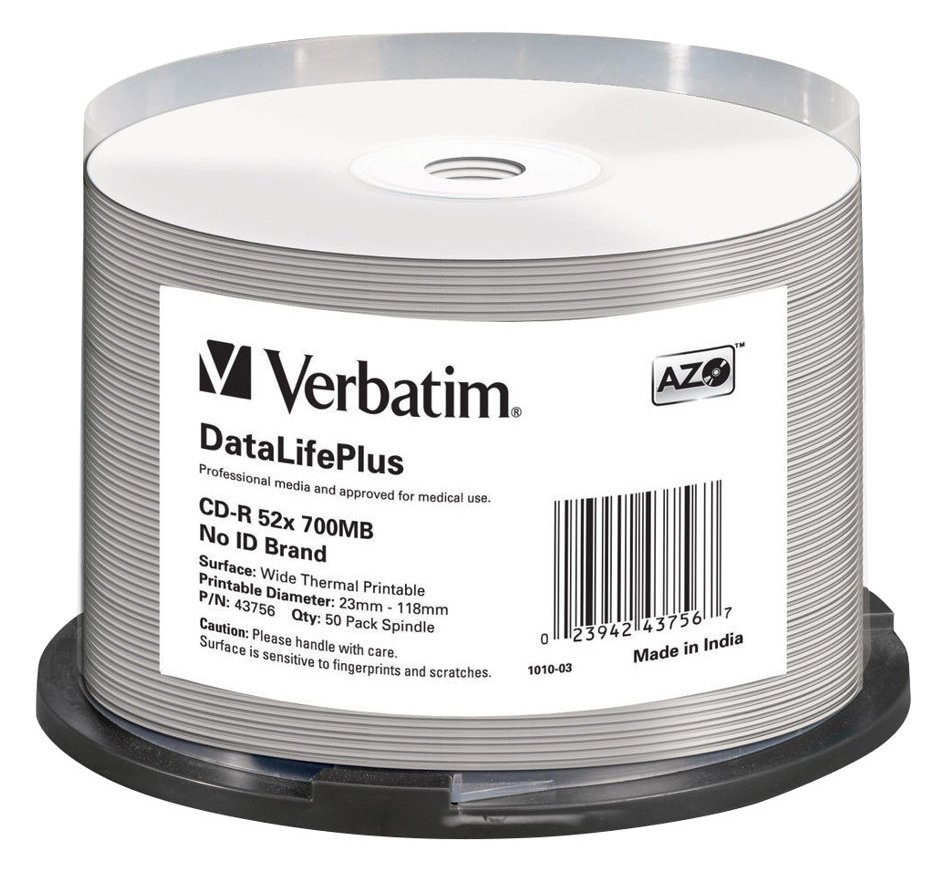 Verbatim DataLifePlus Professional - 50 x CD-R