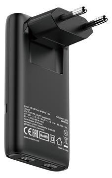 Verbatim Fold n Go GaN Charger 65W 2xUSB C schw.klappb.St.32354 von LumaTech