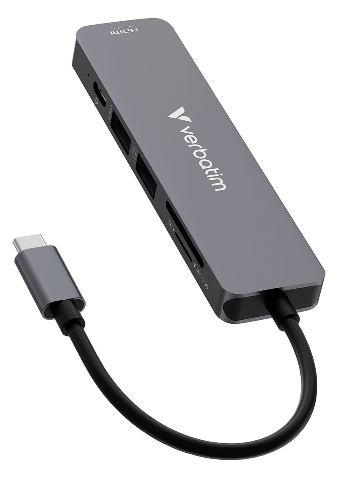 Verbatim Hub USB-C Essentials - Hub - 5 Gbps